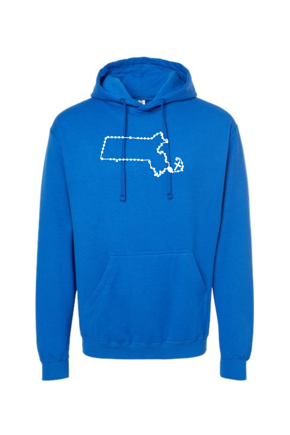 Massachusetts Catholic Rosary Hoodie Sweatshirt