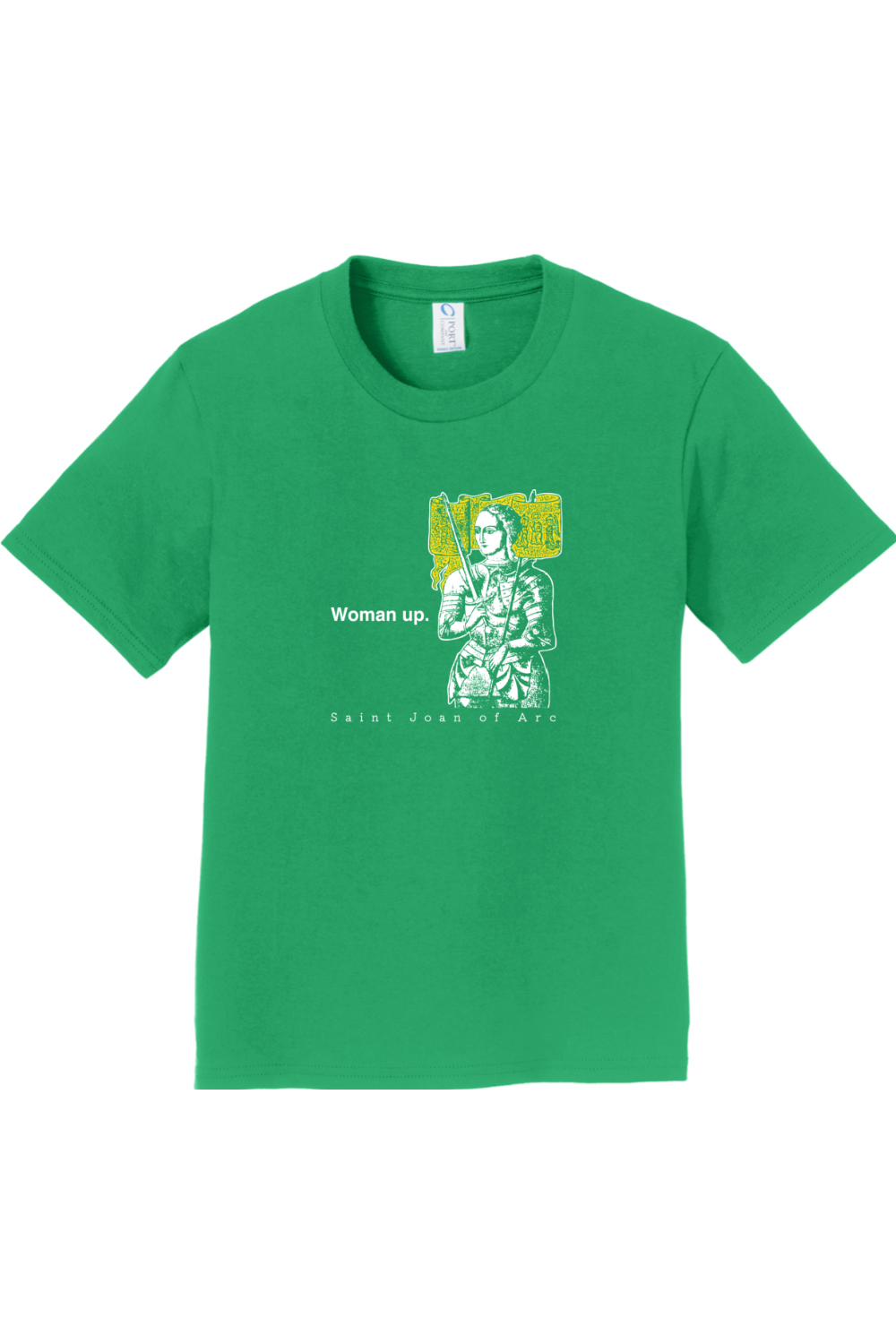 Woman Up - St. Joan of Arc - Youth T-Shirt