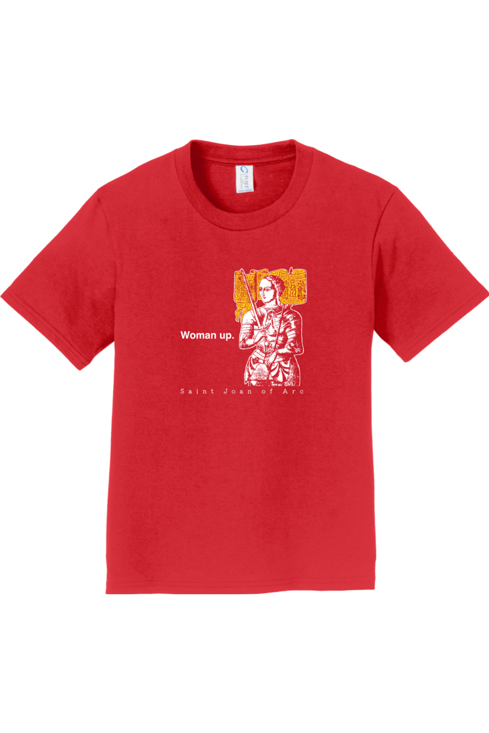 Woman Up - St. Joan of Arc - Youth T-Shirt