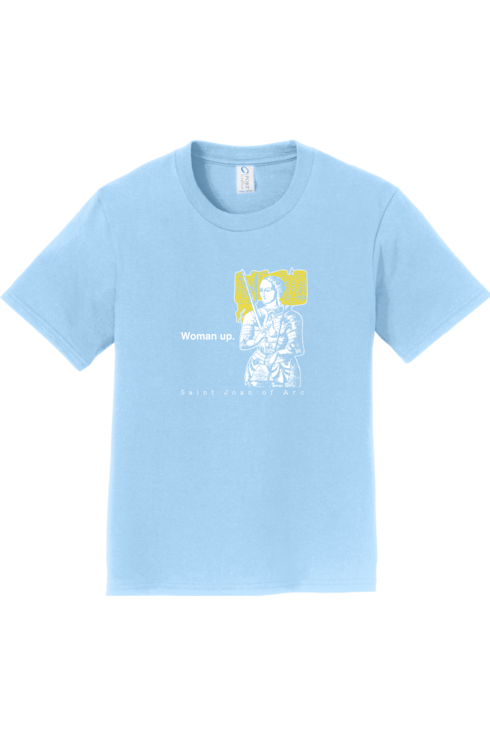 Woman Up - St. Joan of Arc - Youth T-Shirt