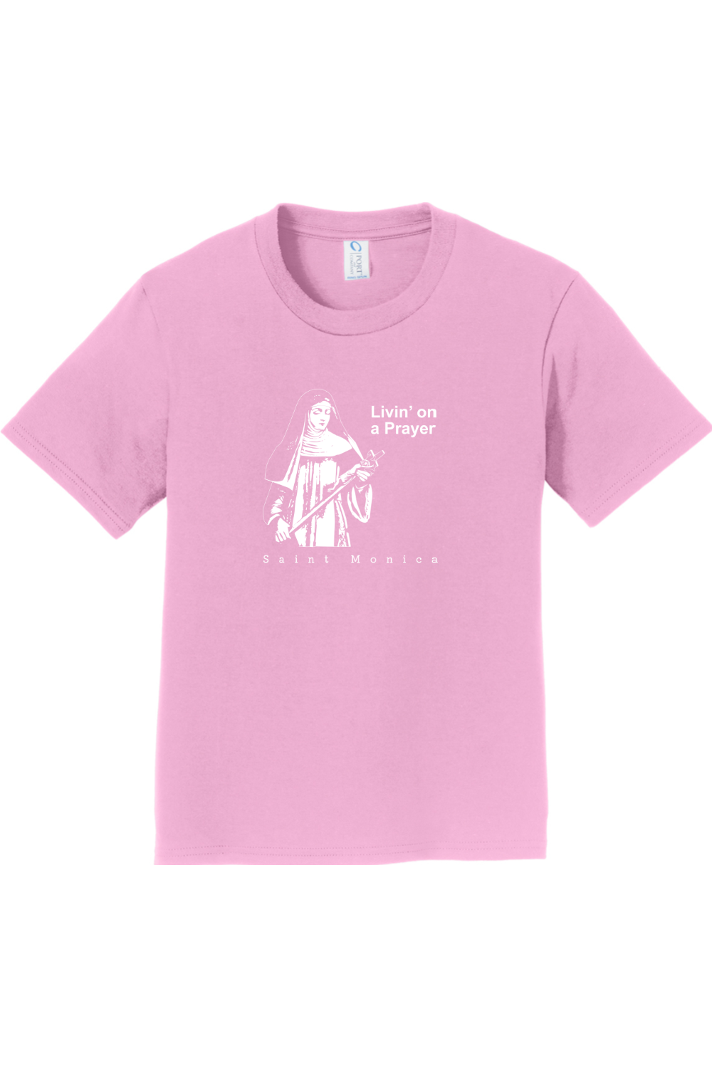 Livin' on a Prayer - St. Monica - Youth T-Shirt