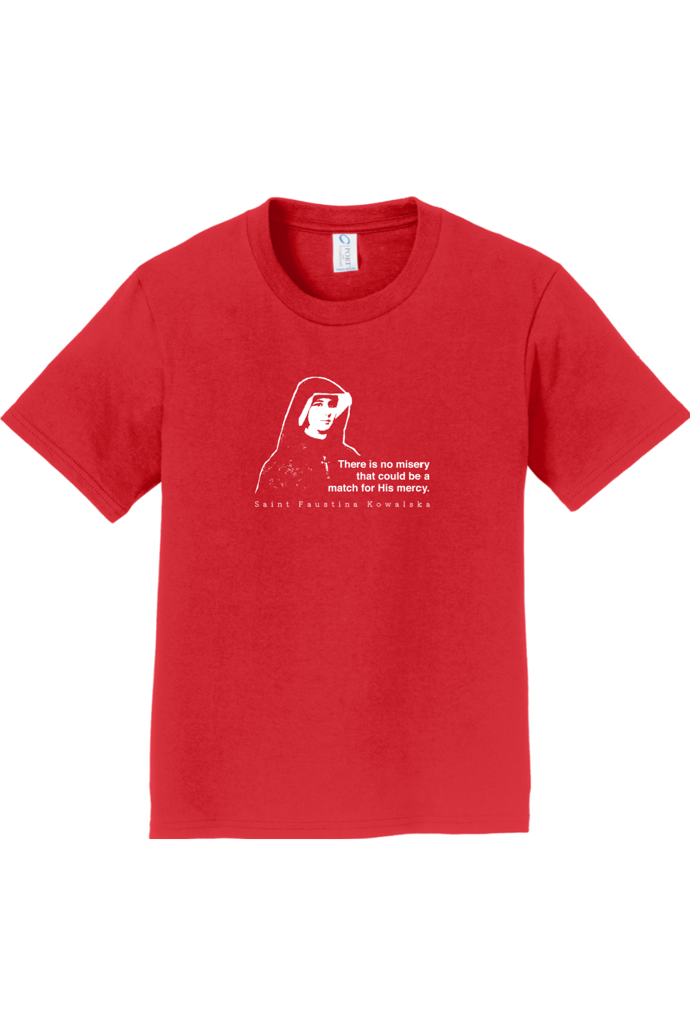 Mercy Message - St. Faustina Kowalska - Youth T-Shirt