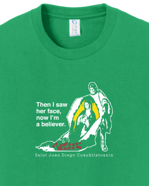 Then I Saw Her Face - St. Juan Diego Youth T-Shirt