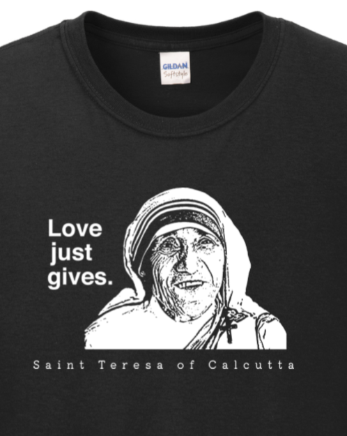 Love Just Gives Teresa of Calcutta Long Sleeve - Main Image