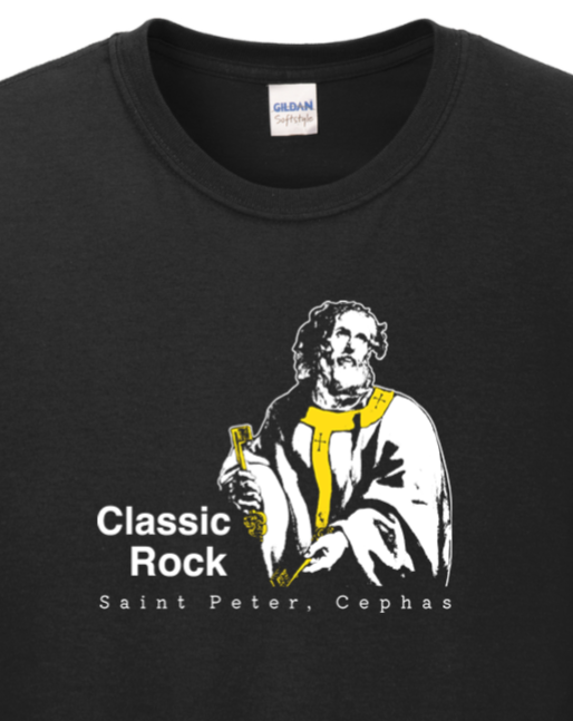 Classic Rock Peter Catholic Shirt Long Sleeve Saint Shirt