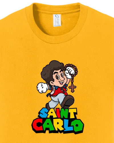 Super St. Carlo Acutis Youth T-Shirt