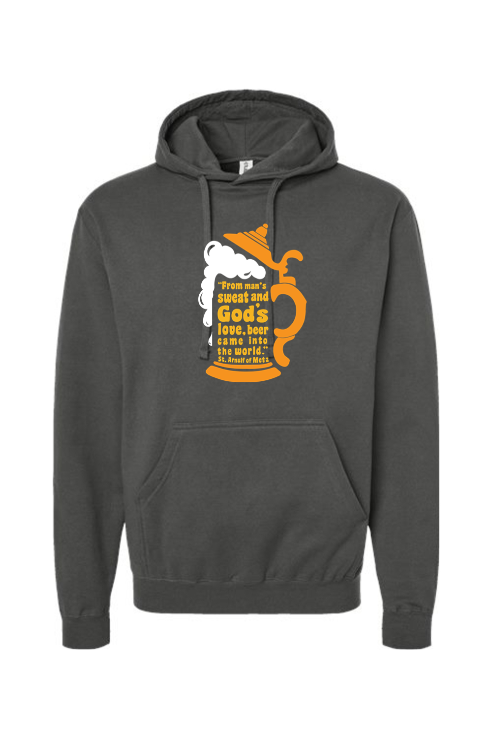 Beer Stein Quote - Hoodie Sweatshirt