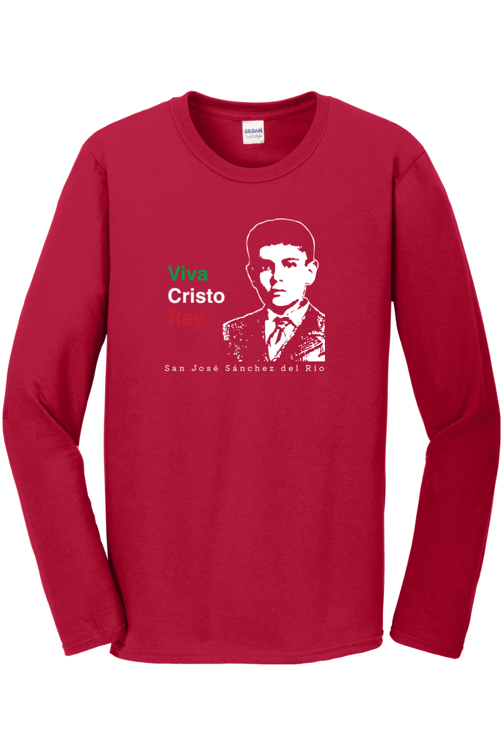 Viva Cristo Rey - St José Sánchez del Río Long Sleeve