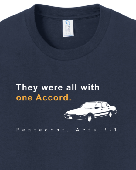 One Accord - Pentecost, Acts 21 - Youth T-Shirt
