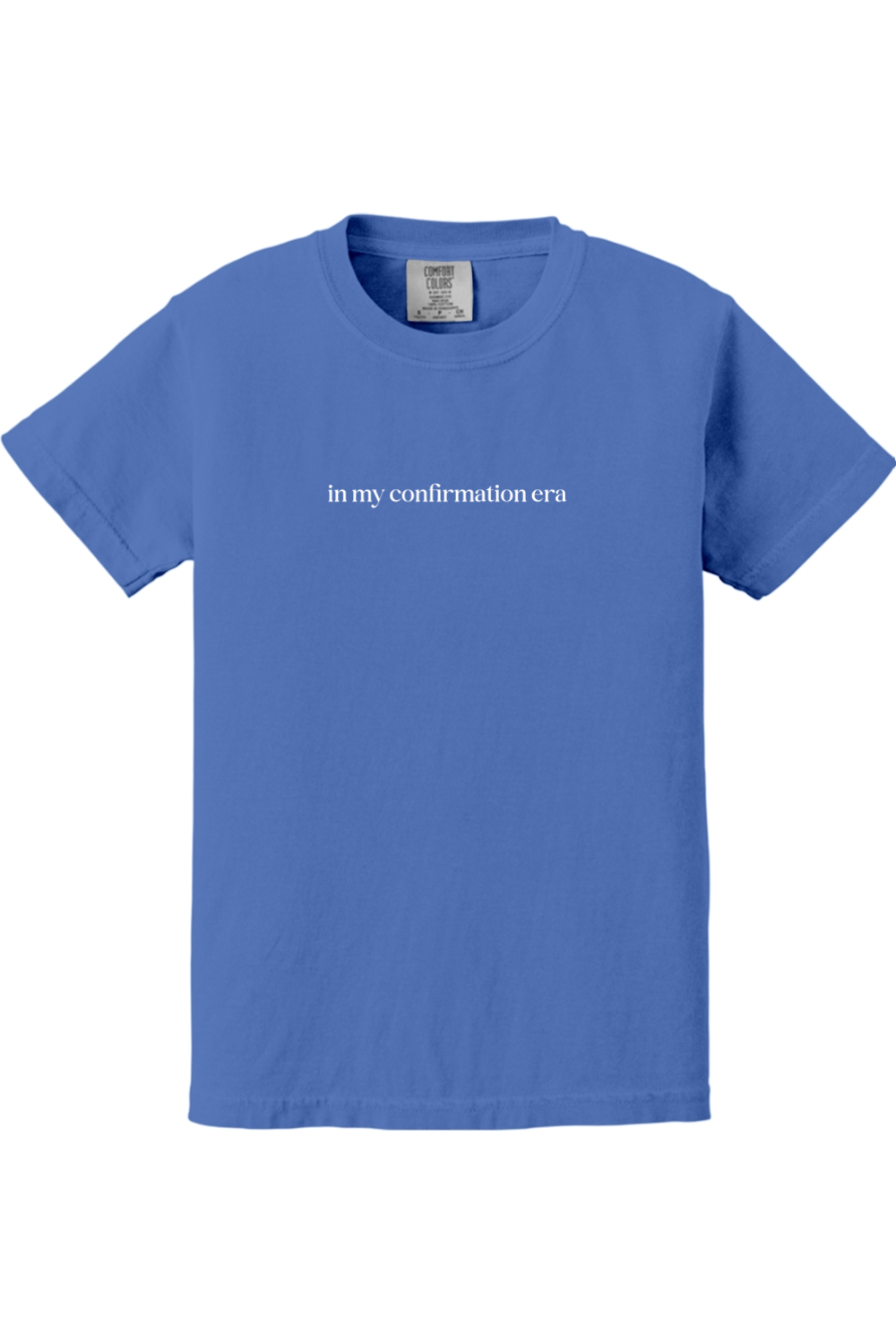 In My Confirmation Era Youth T-shirt - Comfort Colors