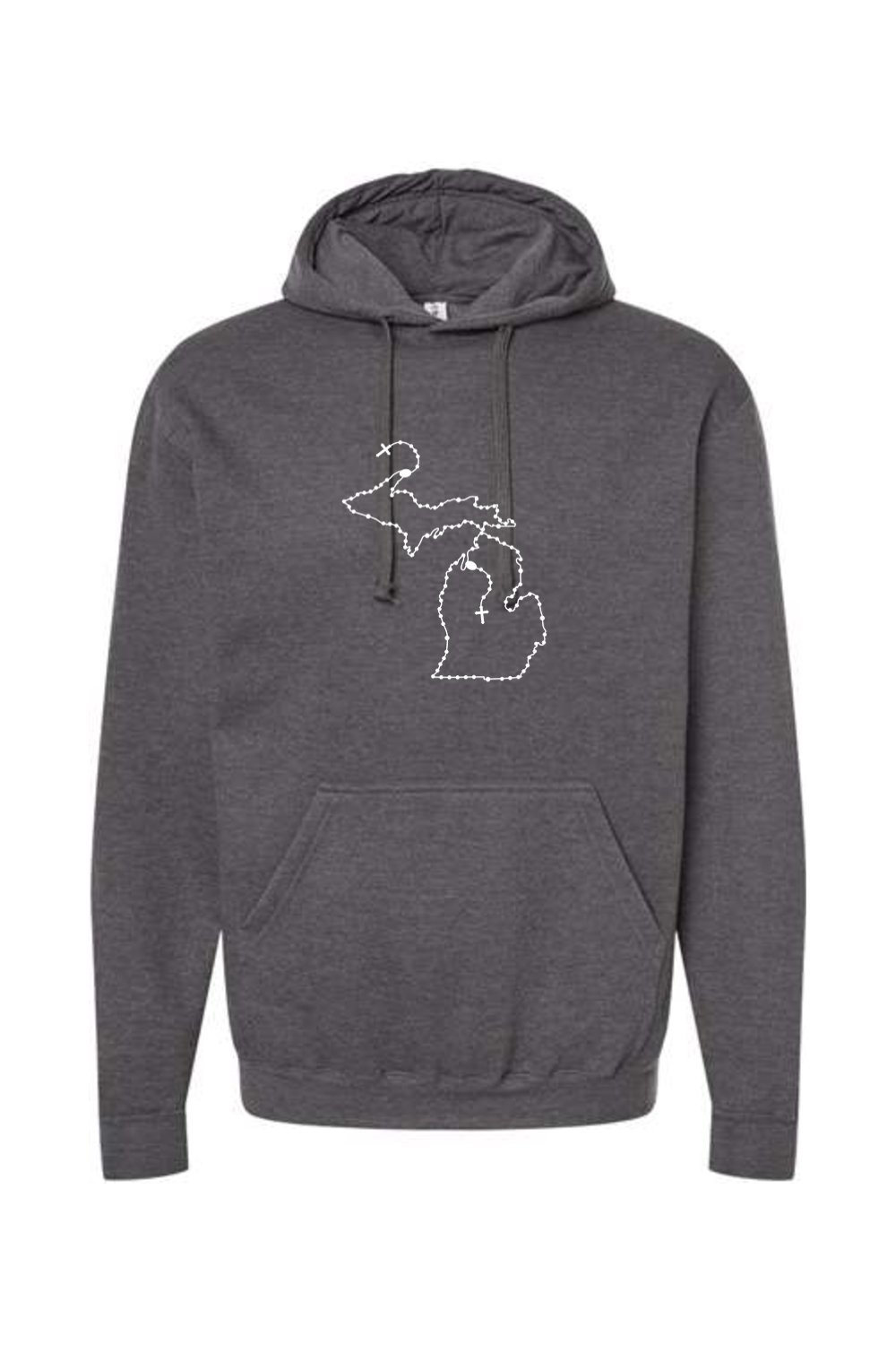 Michigan Catholic Rosary Hoodie Sweatshirt