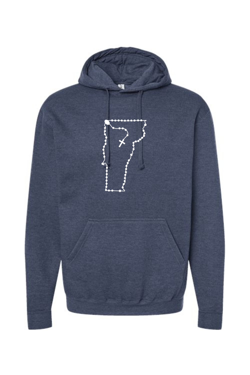 Vermont Catholic Rosary Hoodie Sweatshirt