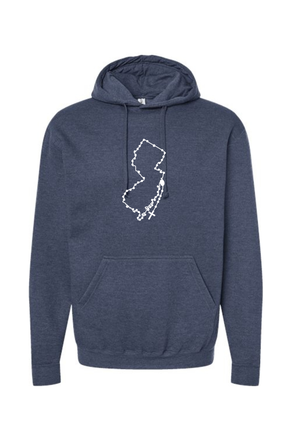 New Jersey Catholic Rosary Hoodie Sweatshirt