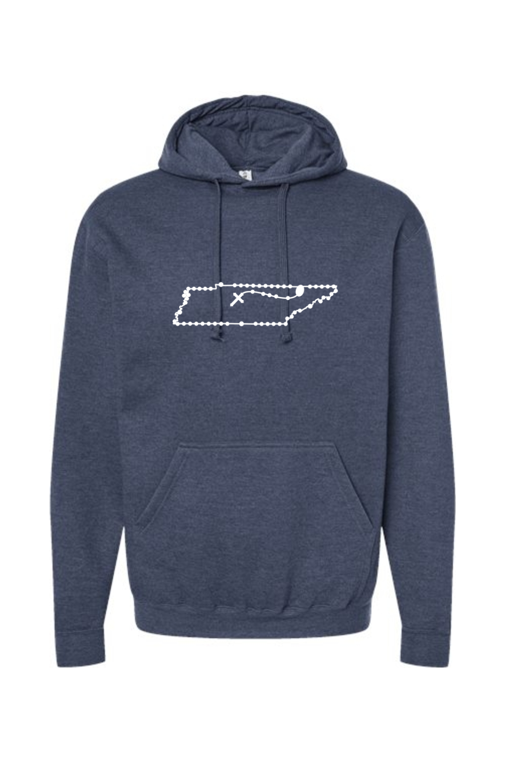 Tennessee Catholic Rosary Hoodie Sweatshirt