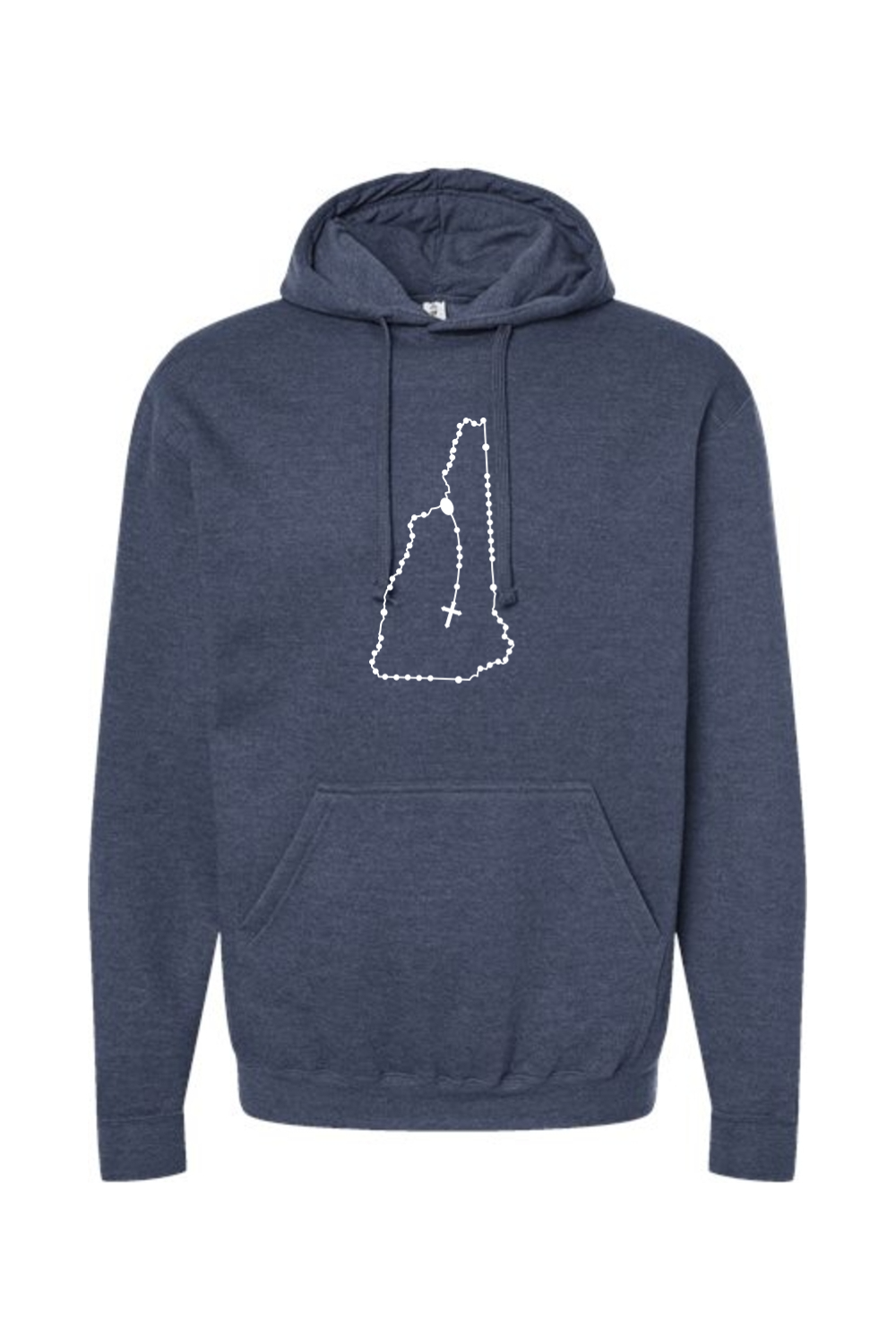 New Hampshire Catholic Rosary Hoodie Sweatshirt