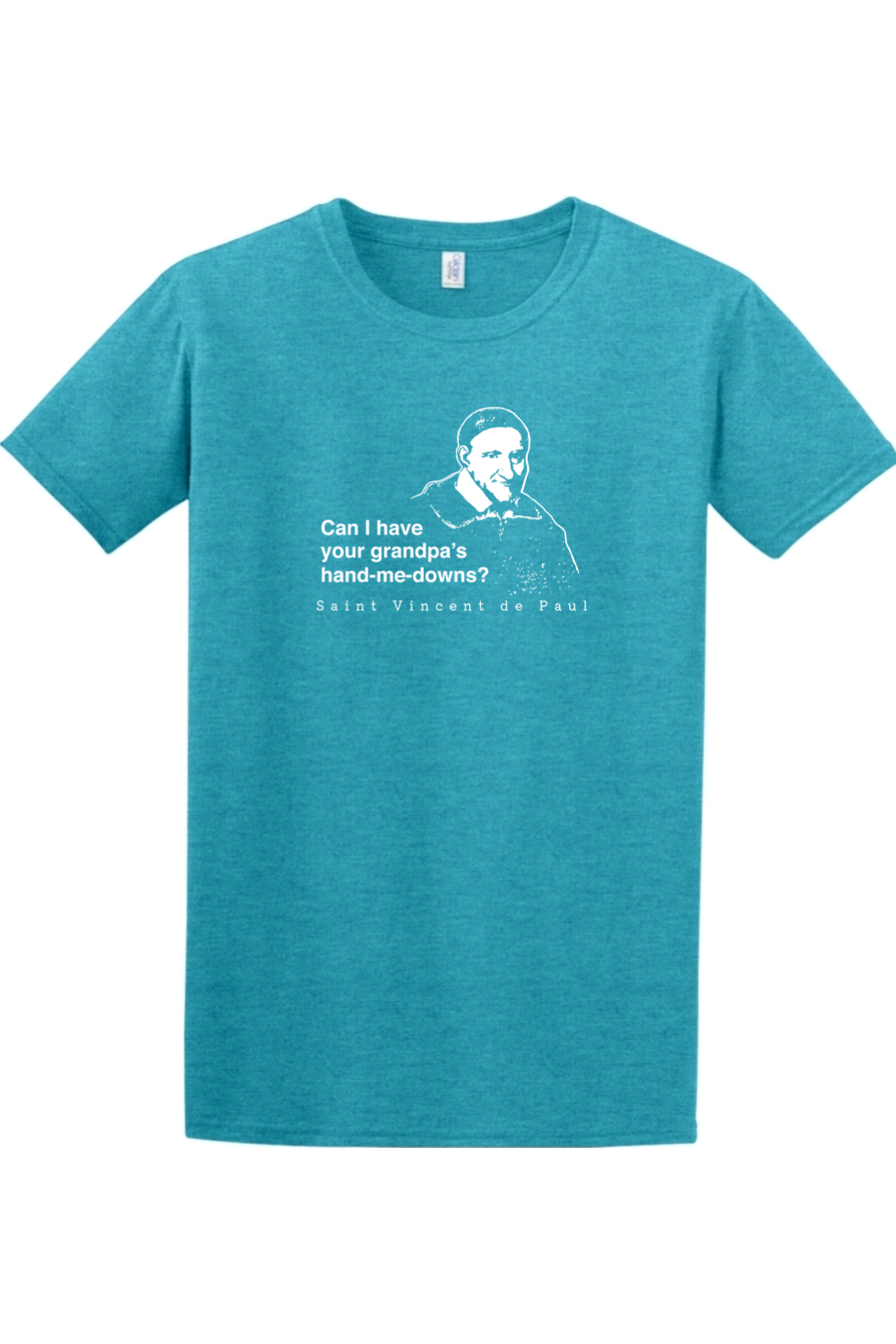 Grandpa's Hand-me-downs - St. Vincent de Paul Adult T-shirt