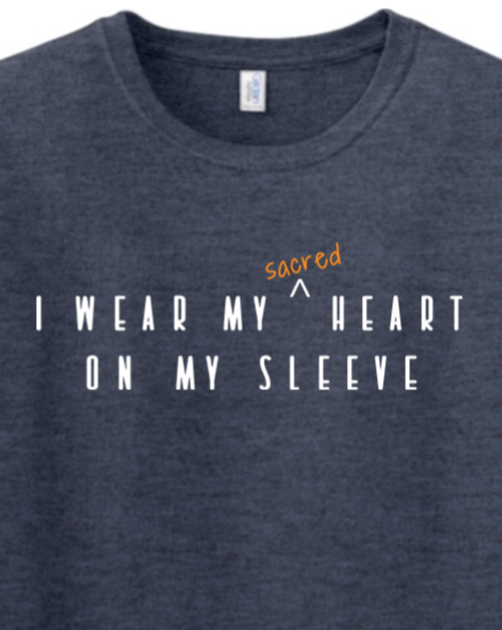 Sacred Heart wool shirt