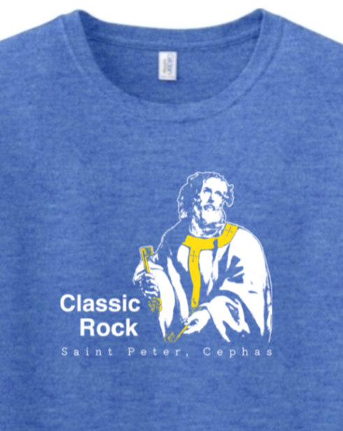 Classic Rock - St. Peter, Cephas Adult T-Shirt