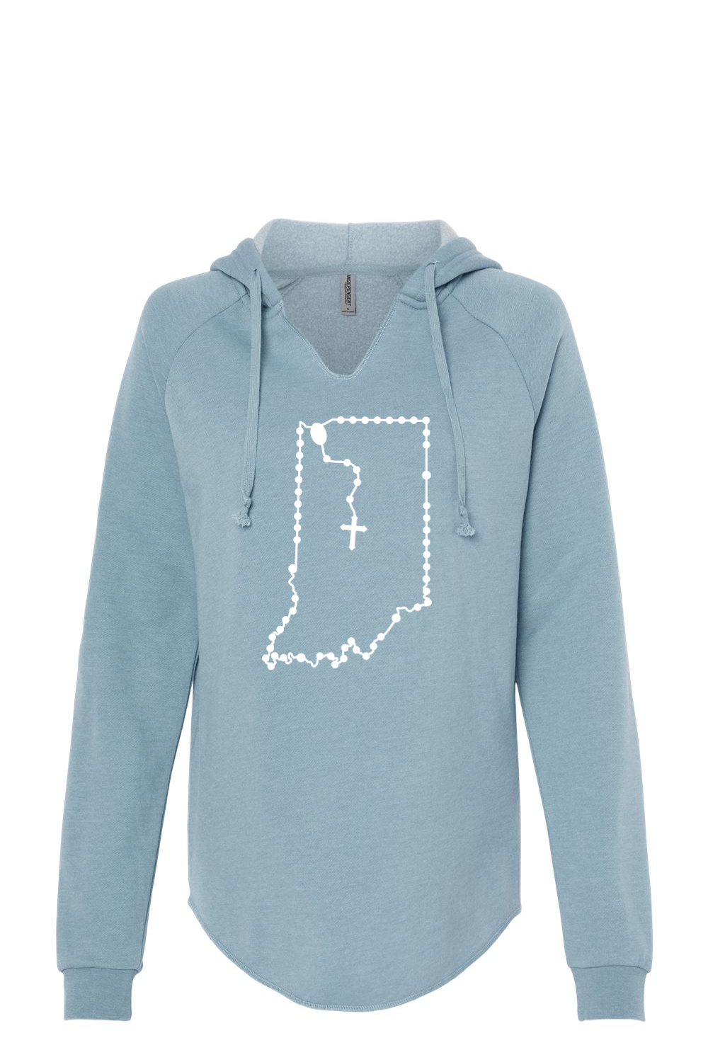 Indiana Catholic Rosary Drop Hoodie
