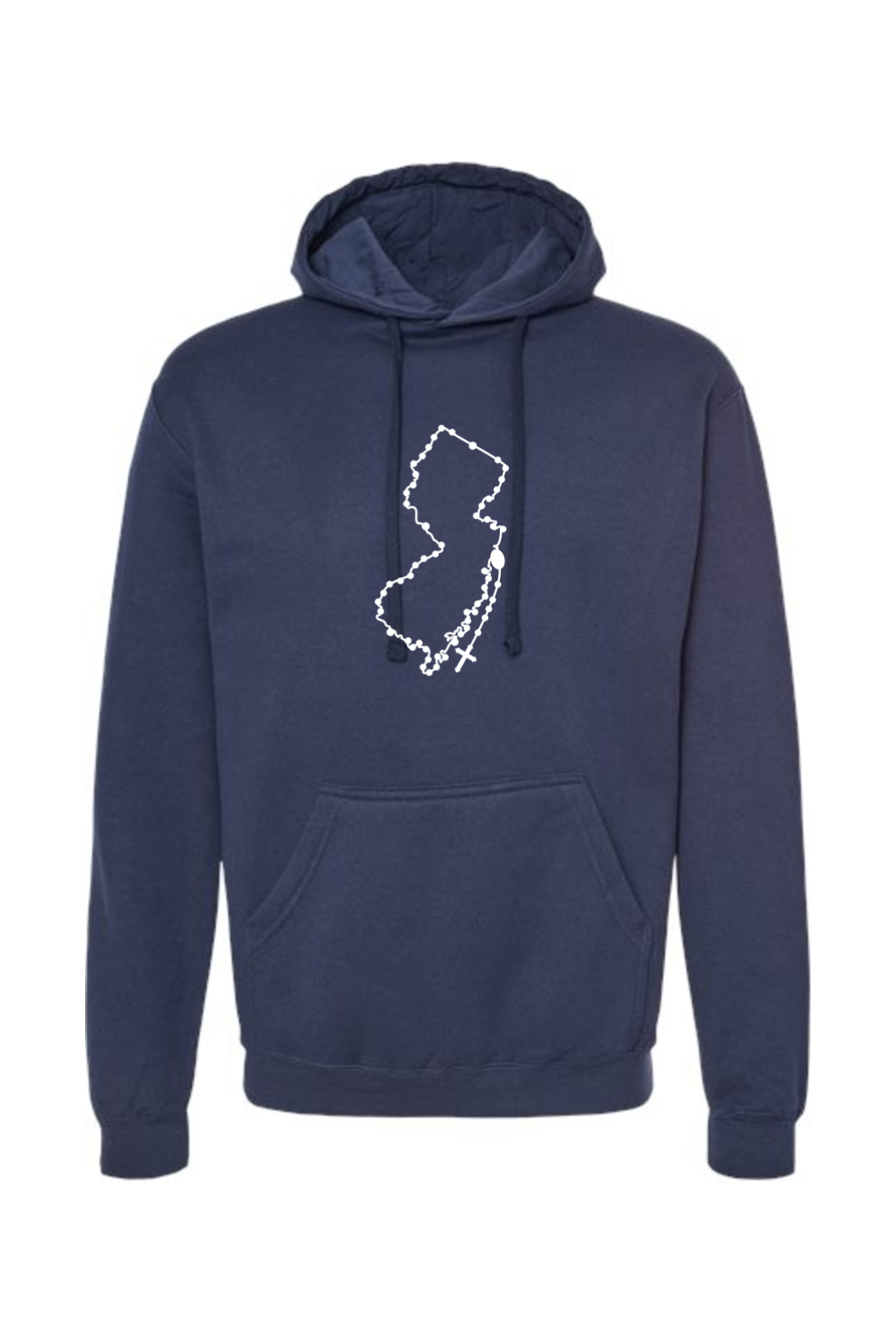 New Jersey Catholic Rosary Hoodie Sweatshirt
