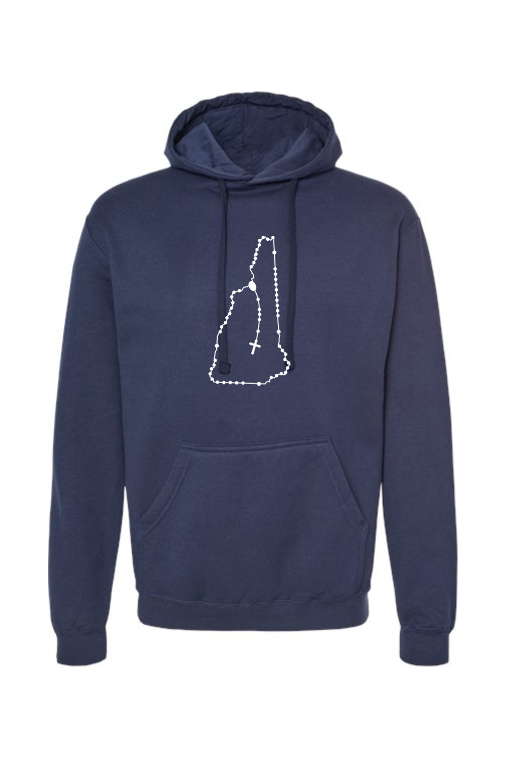 New Hampshire Catholic Rosary Hoodie Sweatshirt