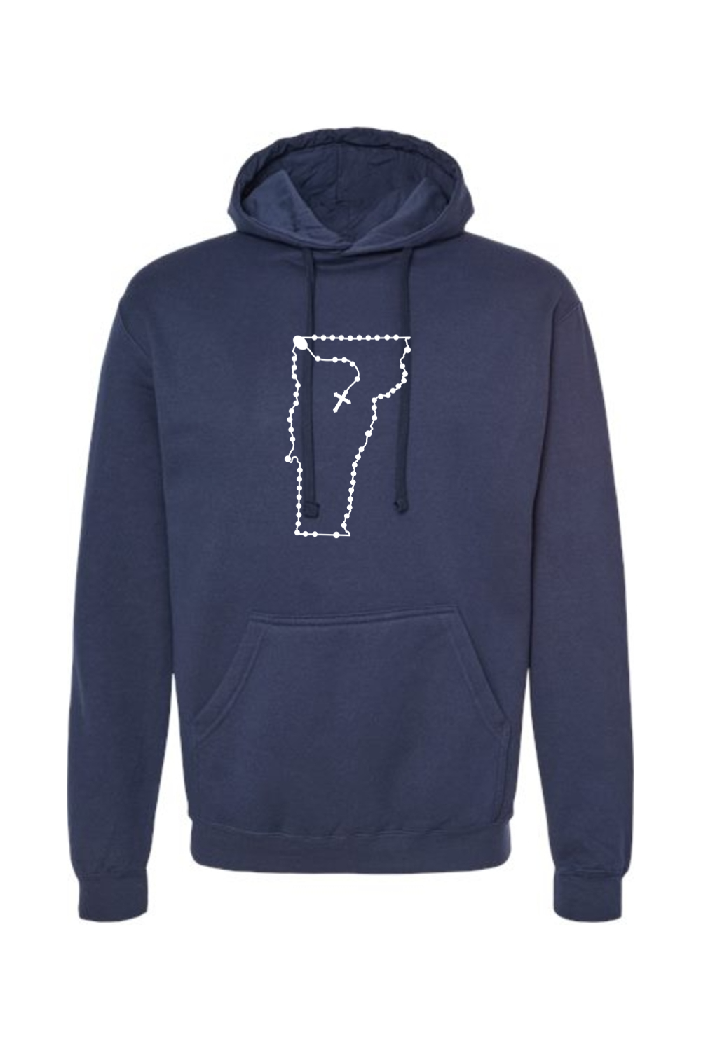 Vermont Catholic Rosary Hoodie Sweatshirt