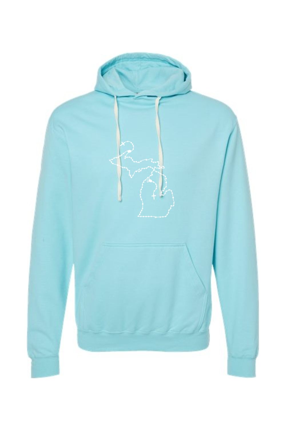 Michigan Catholic Rosary Hoodie Sweatshirt