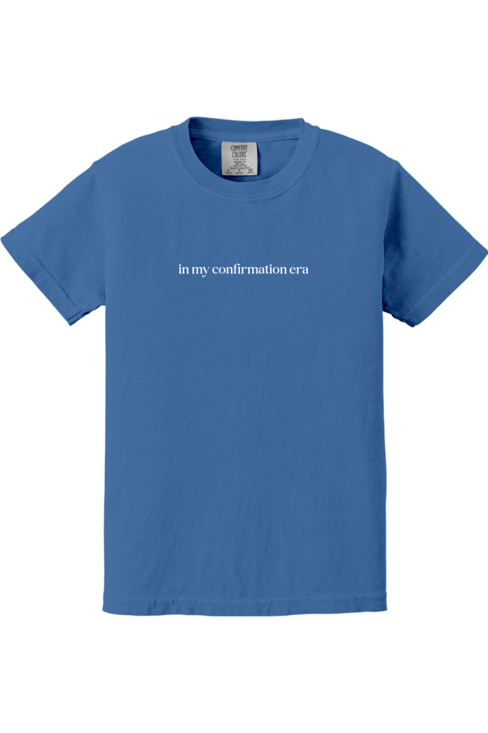 In My Confirmation Era Youth T-shirt - Comfort Colors