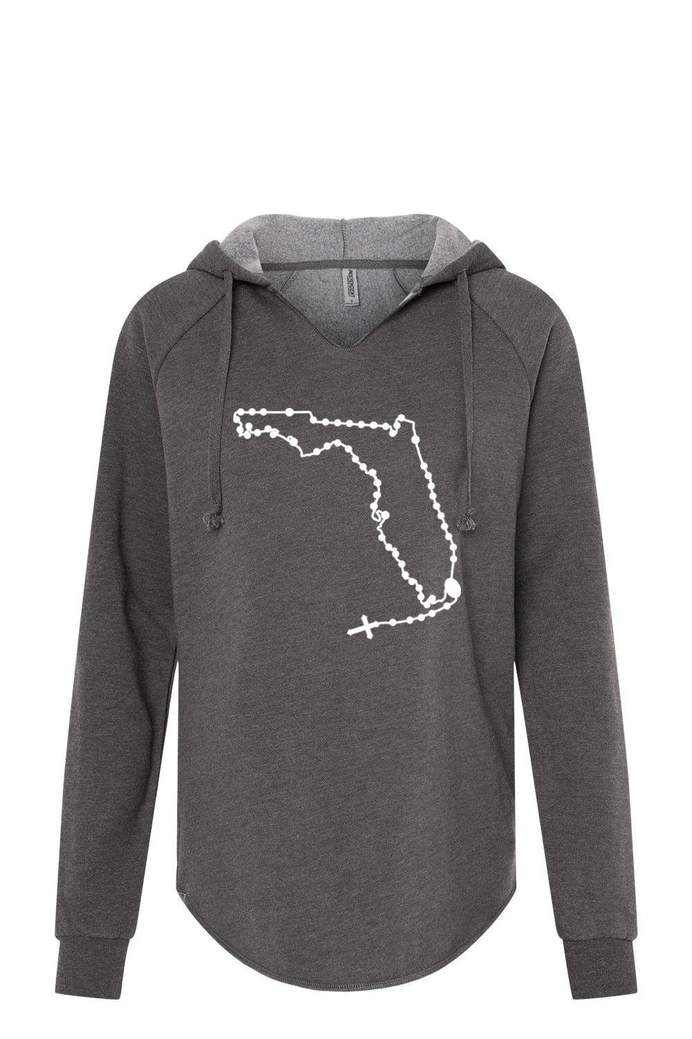Florida Catholic Rosary Drop Hoodie