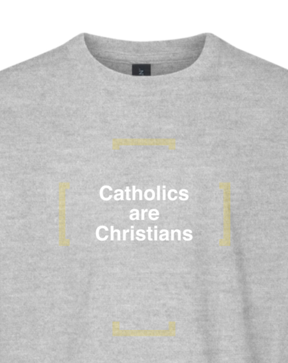 Catholics are Christians Youth T-Shirt