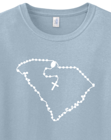 South Carolina Rosary Adult T-shirt