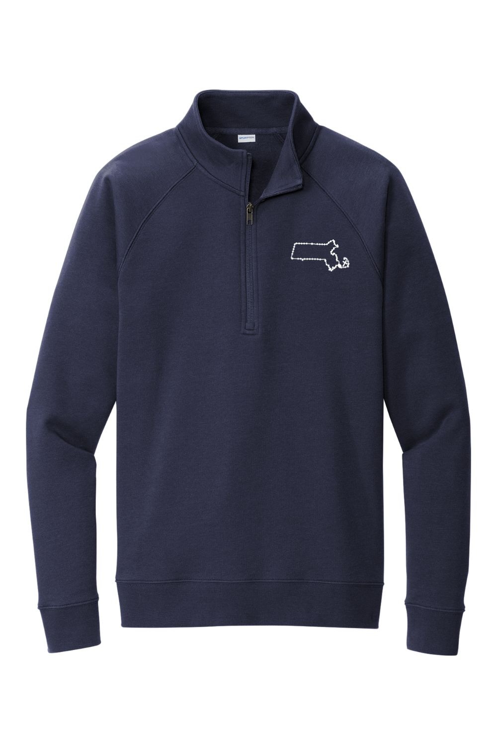 Massachusetts Catholic Rosary Quarter Zip Sweatshirt