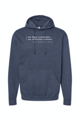 I See Mary Everywhere - St. Maximilian Kolbe Hoodie Sweatshirt