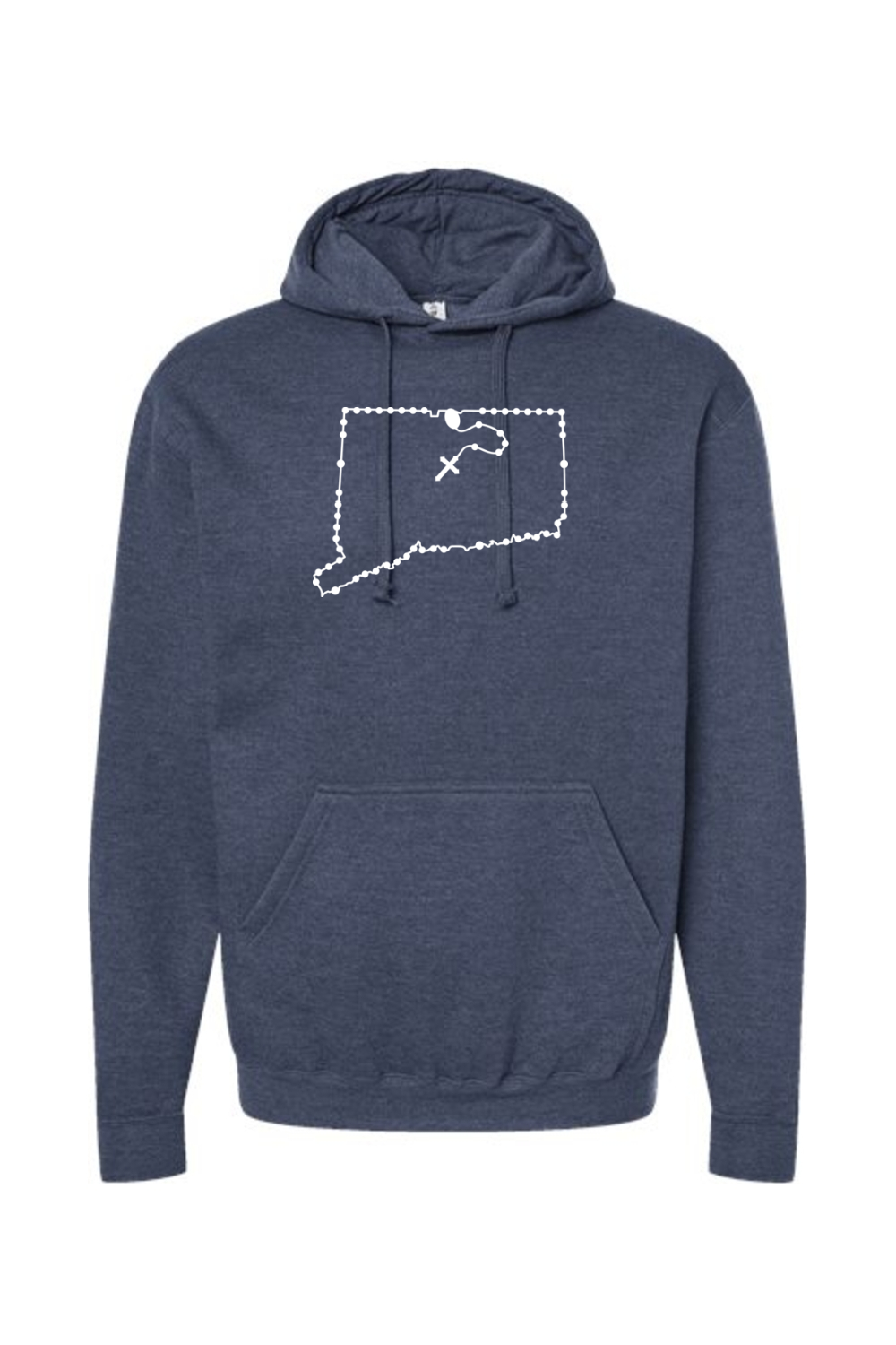 Connecticut Catholic Rosary Hoodie Sweatshirt