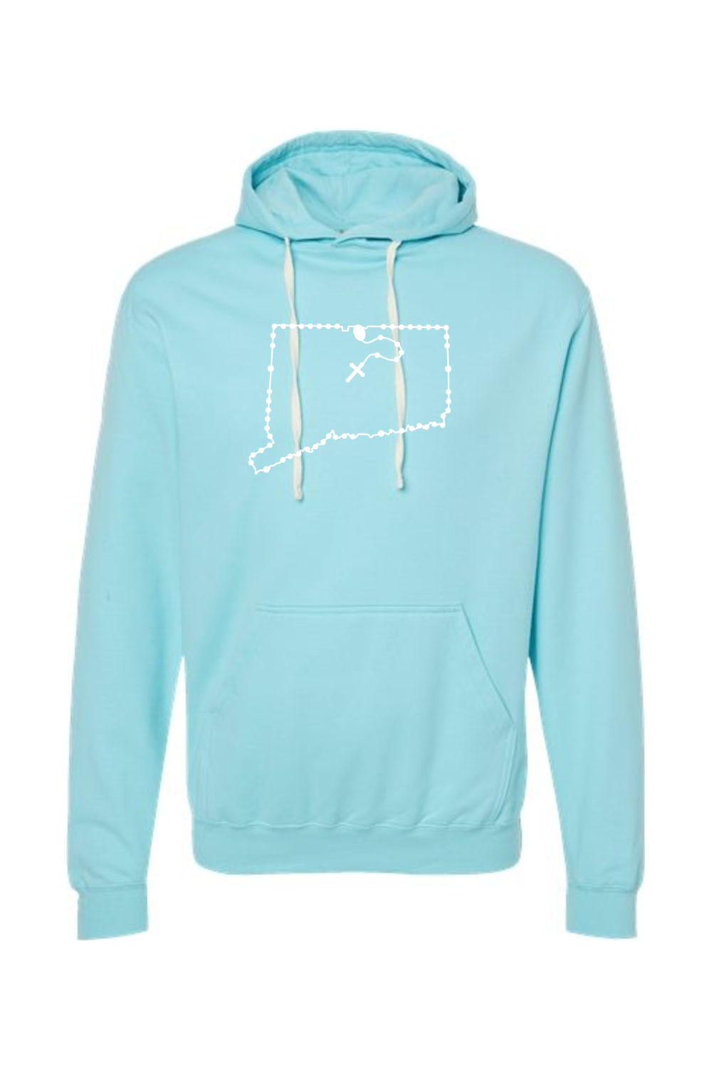 Connecticut Catholic Rosary Hoodie Sweatshirt