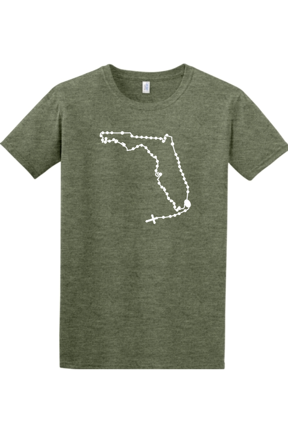 Florida Catholic Rosary Adult T-shirt