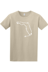 Florida Catholic Rosary Adult T-shirt