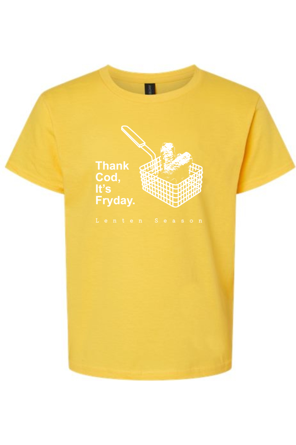 TCIF Thank Cod, Its Fryday - Fish Fry Youth T-Shirt