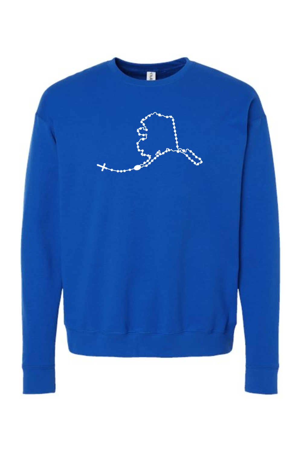 Alaska Catholic Rosary Crewneck Sweatshirt