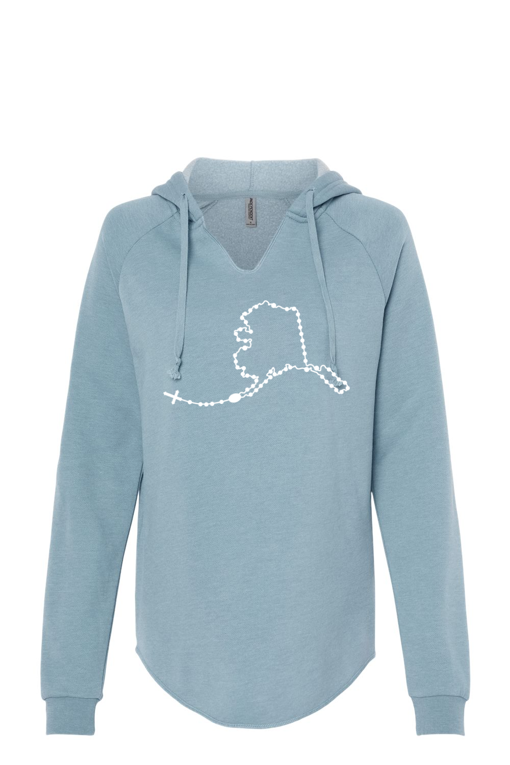 Alaska Catholic Rosary Drop Hoodie