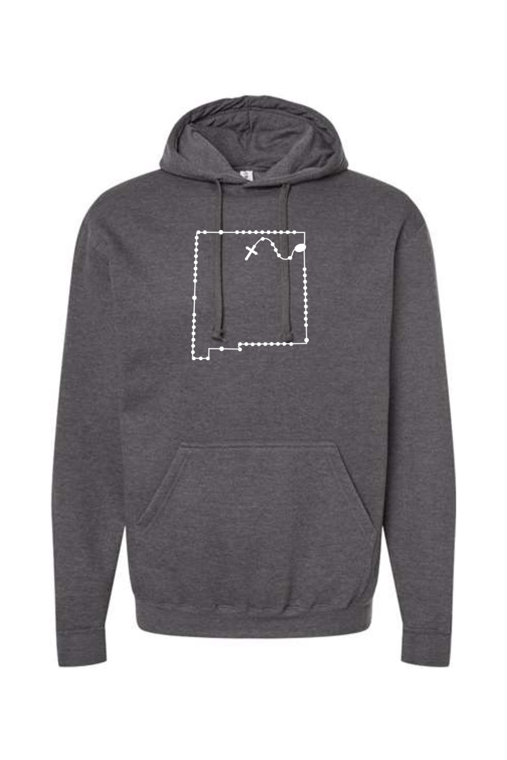 New Mexico Catholic Rosary Hoodie Sweatshirt
