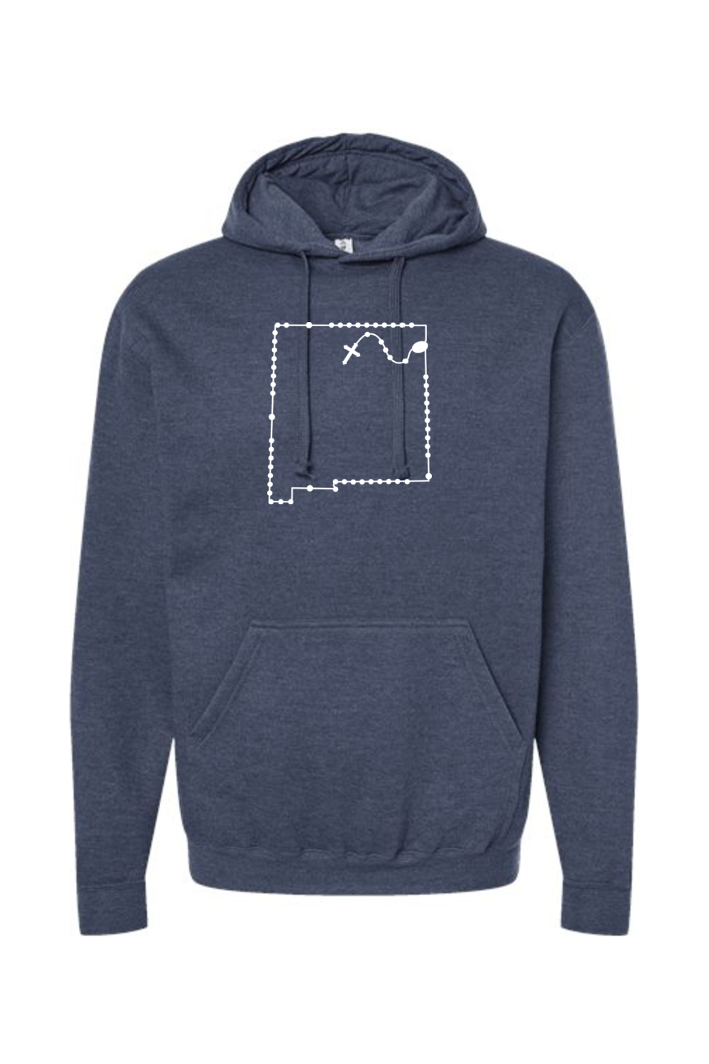 New Mexico Catholic Rosary Hoodie Sweatshirt