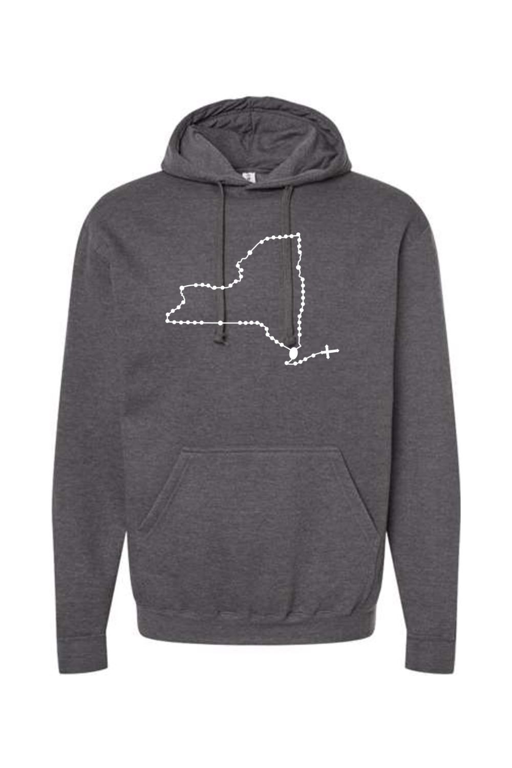 New York Catholic Rosary Hoodie Sweatshirt