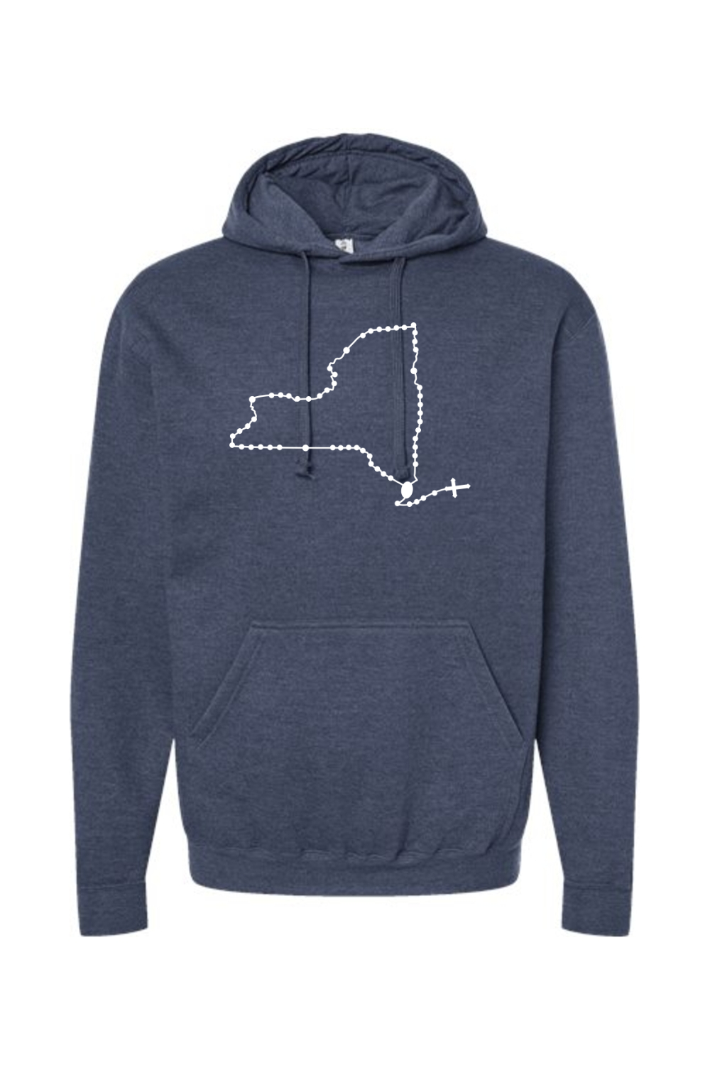 New York Catholic Rosary Hoodie Sweatshirt