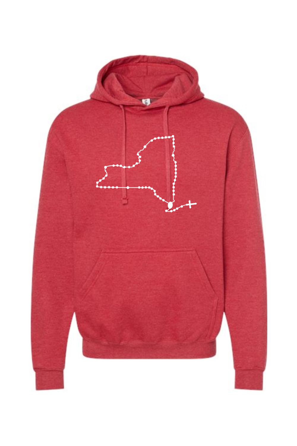 New York Catholic Rosary Hoodie Sweatshirt