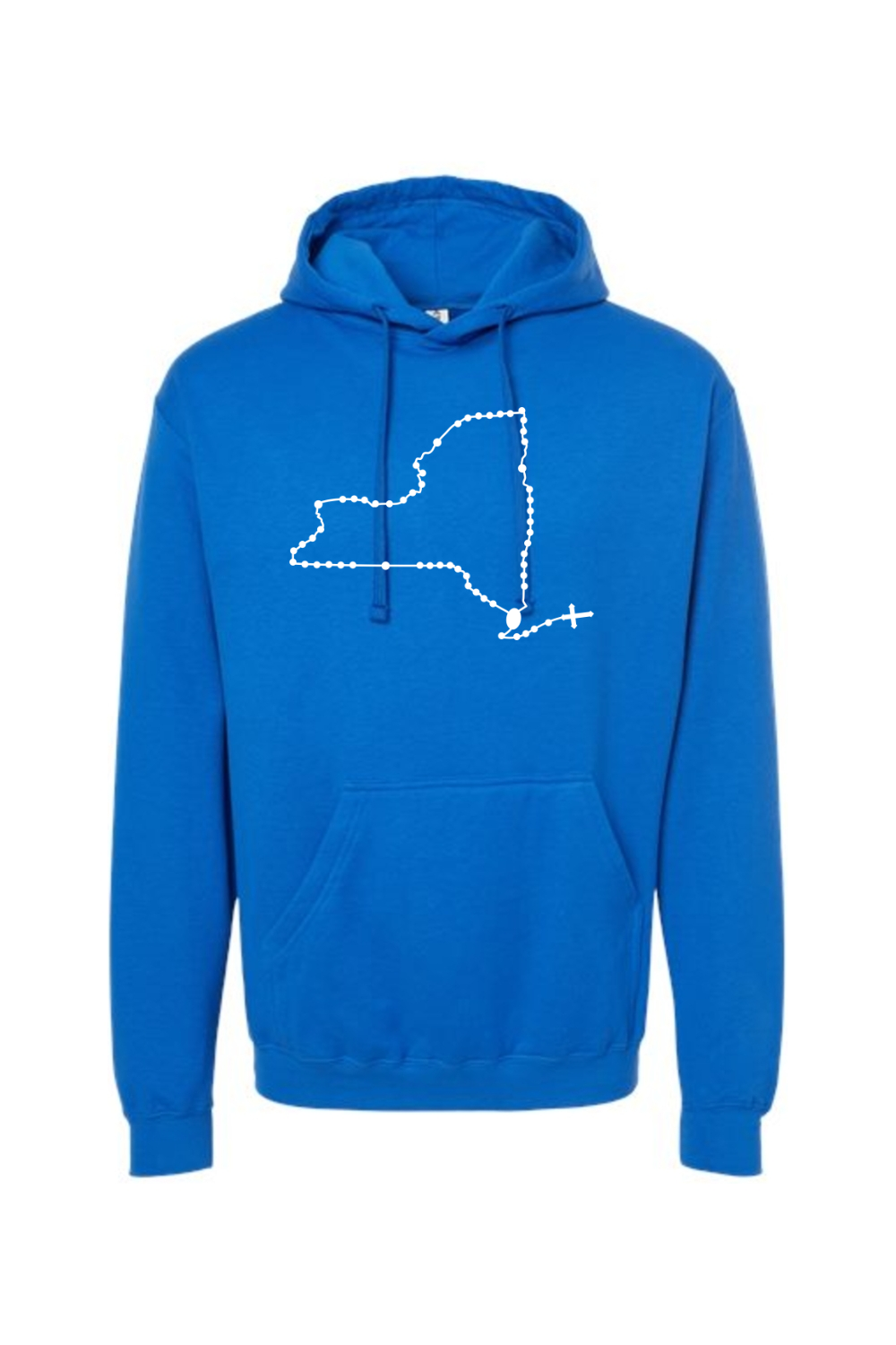 New York Catholic Rosary Hoodie Sweatshirt