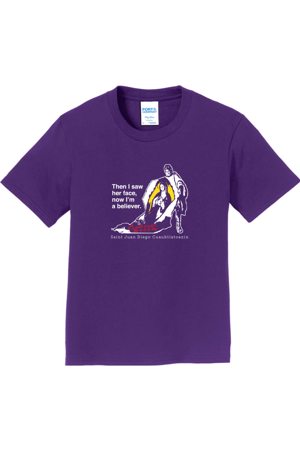 Then I Saw Her Face - St. Juan Diego Youth T-Shirt