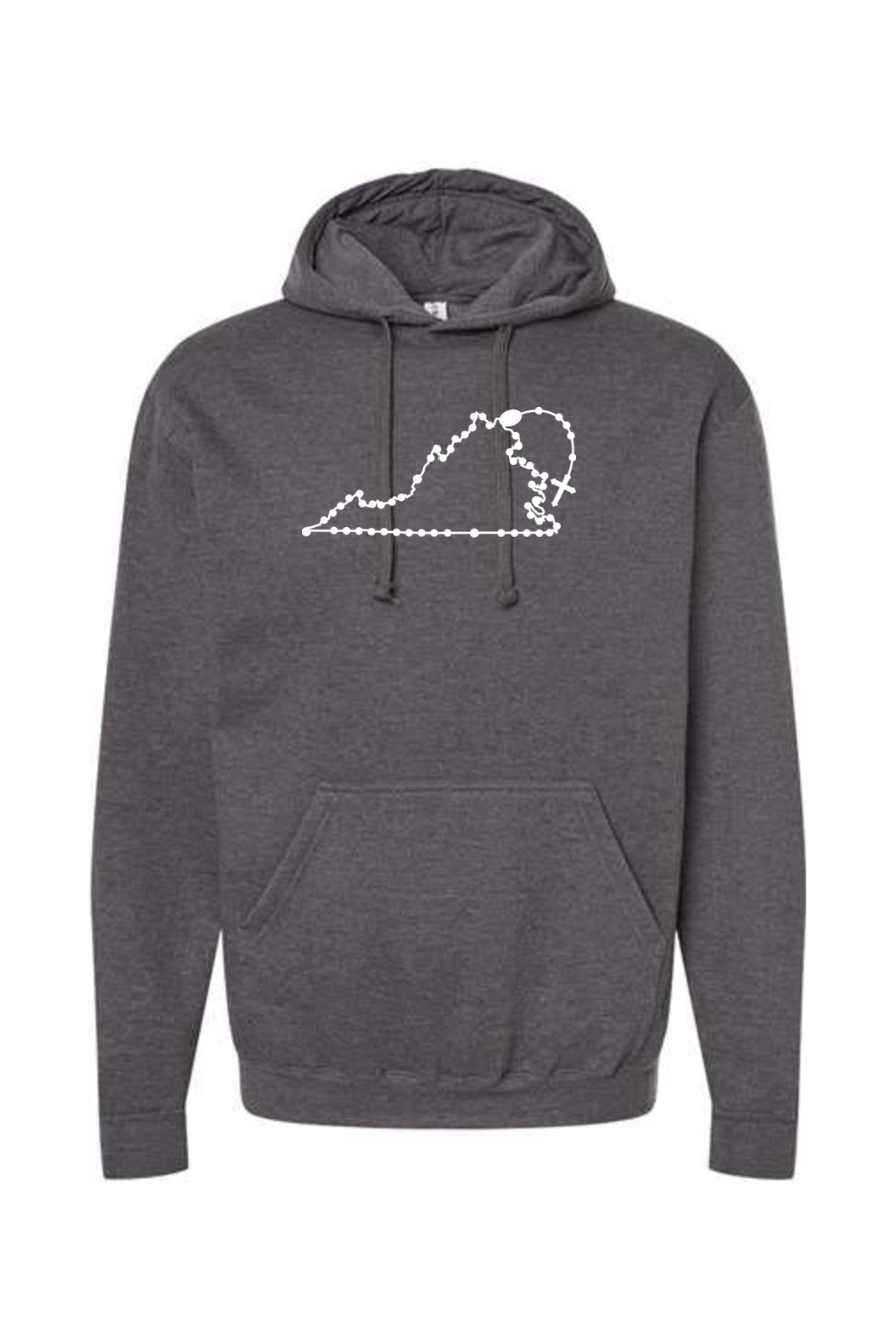 Virginia Catholic Rosary Hoodie Sweatshirt