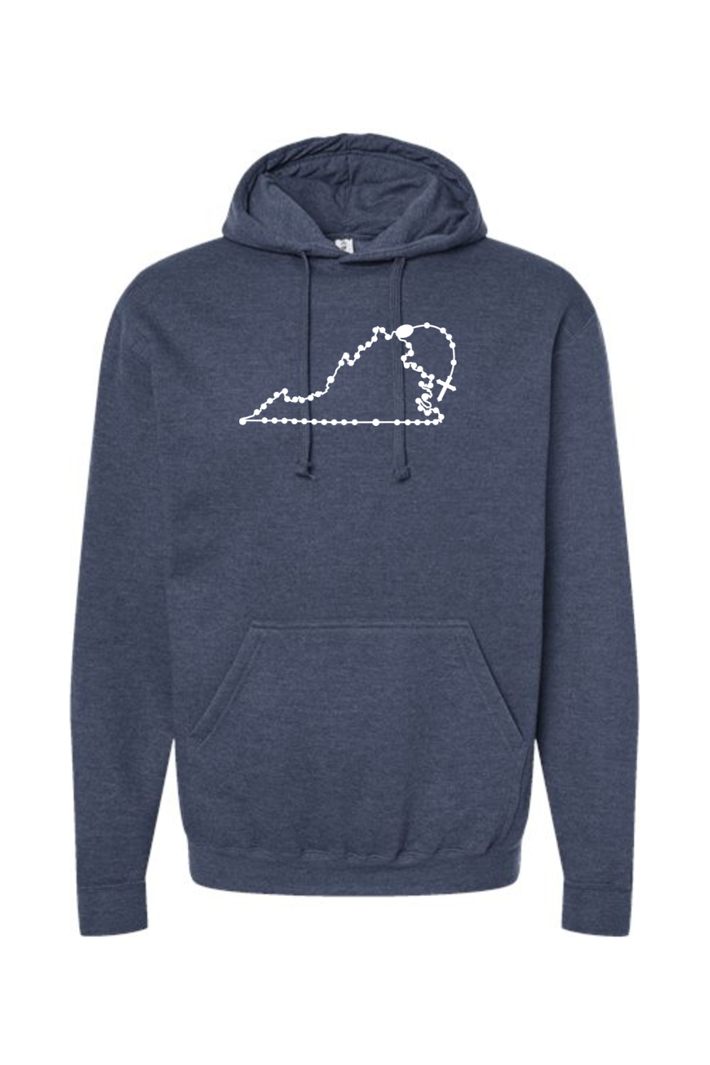 Virginia Catholic Rosary Hoodie Sweatshirt