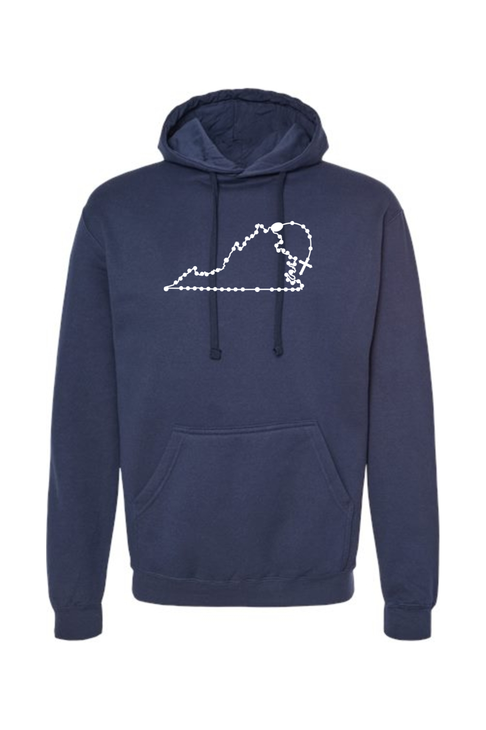 Virginia Catholic Rosary Hoodie Sweatshirt
